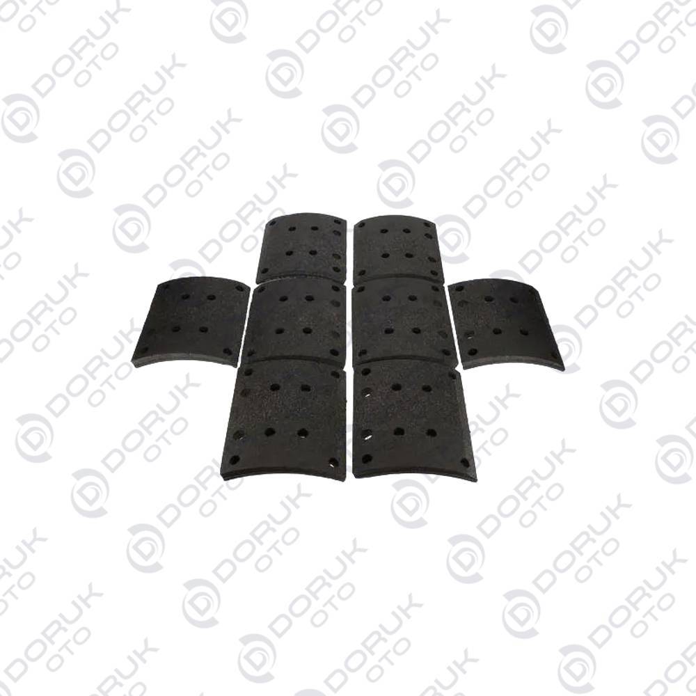 02651 Mercedes Benz Axor Brake Lining Kit A0004230530