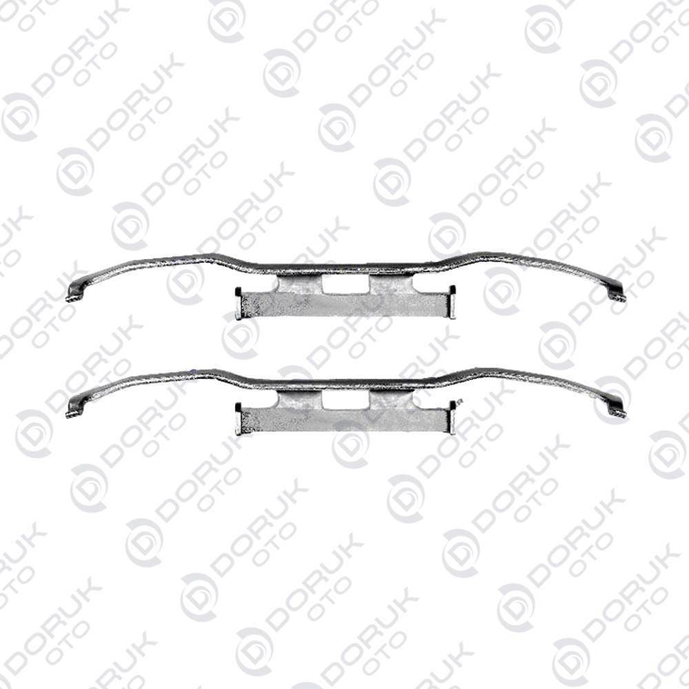 03655 Mercedes Benz Sprinter Rear Brake Pad Shim Kit A0004215891
