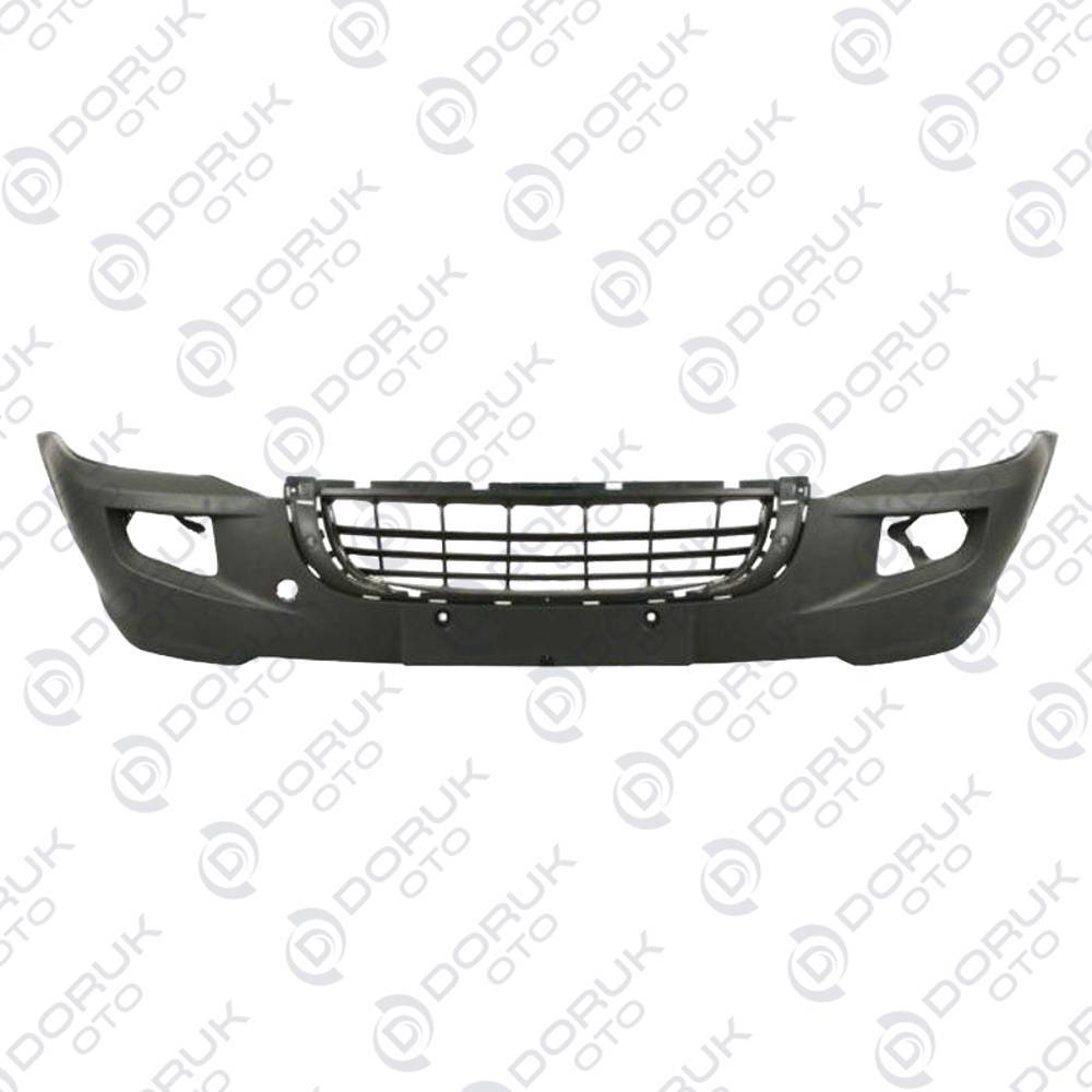 04034 Volkswagen Crafter Front Bumper W/ Fog Lamp Hole 2E0807103S