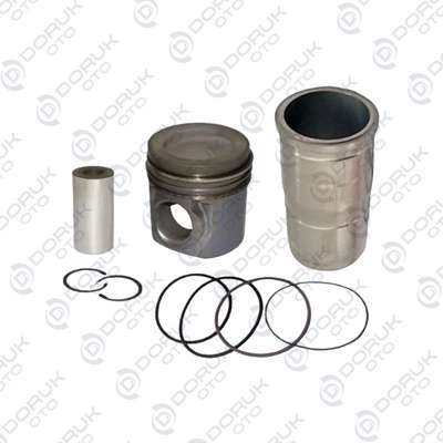 04546 Renault Premium Piston & Segman & Gömlek Set Ø123mm 5001858932