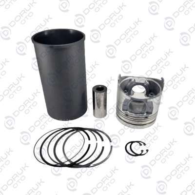 04547 Renault Kerax Piston & Segman & Gömlek Set Ø123mm 5001860645