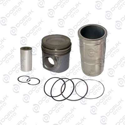 04549 Renault Midlum Piston & Segman & Gömlek Set Ø102mm 5001845848