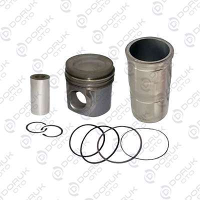 04551 Renault Midlum Piston & Segman & Gömlek Set Ø102mm 7485135386