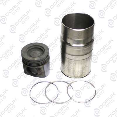 04552 Renault Kerax Piston & Segman & Gömlek Set Ø123mm 5001849654