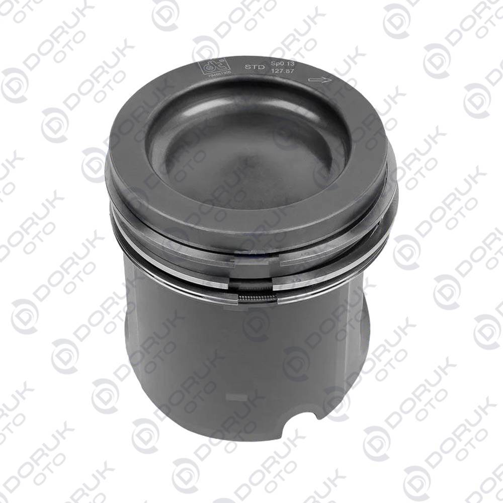 04780 Mercedes Benz Axor Piston Ø128mm (Segmanlı) 4570303017
